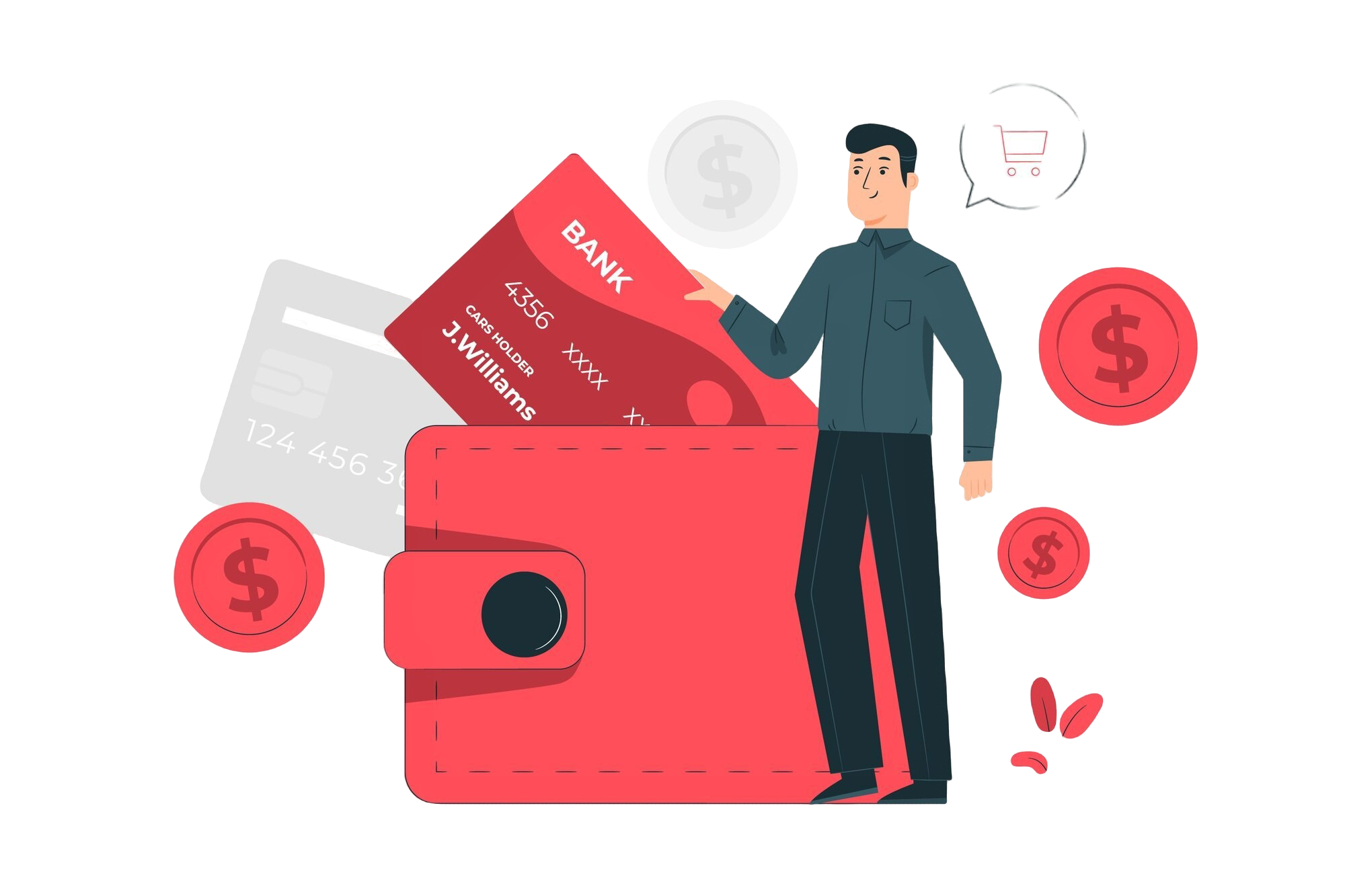 Credit card illustration